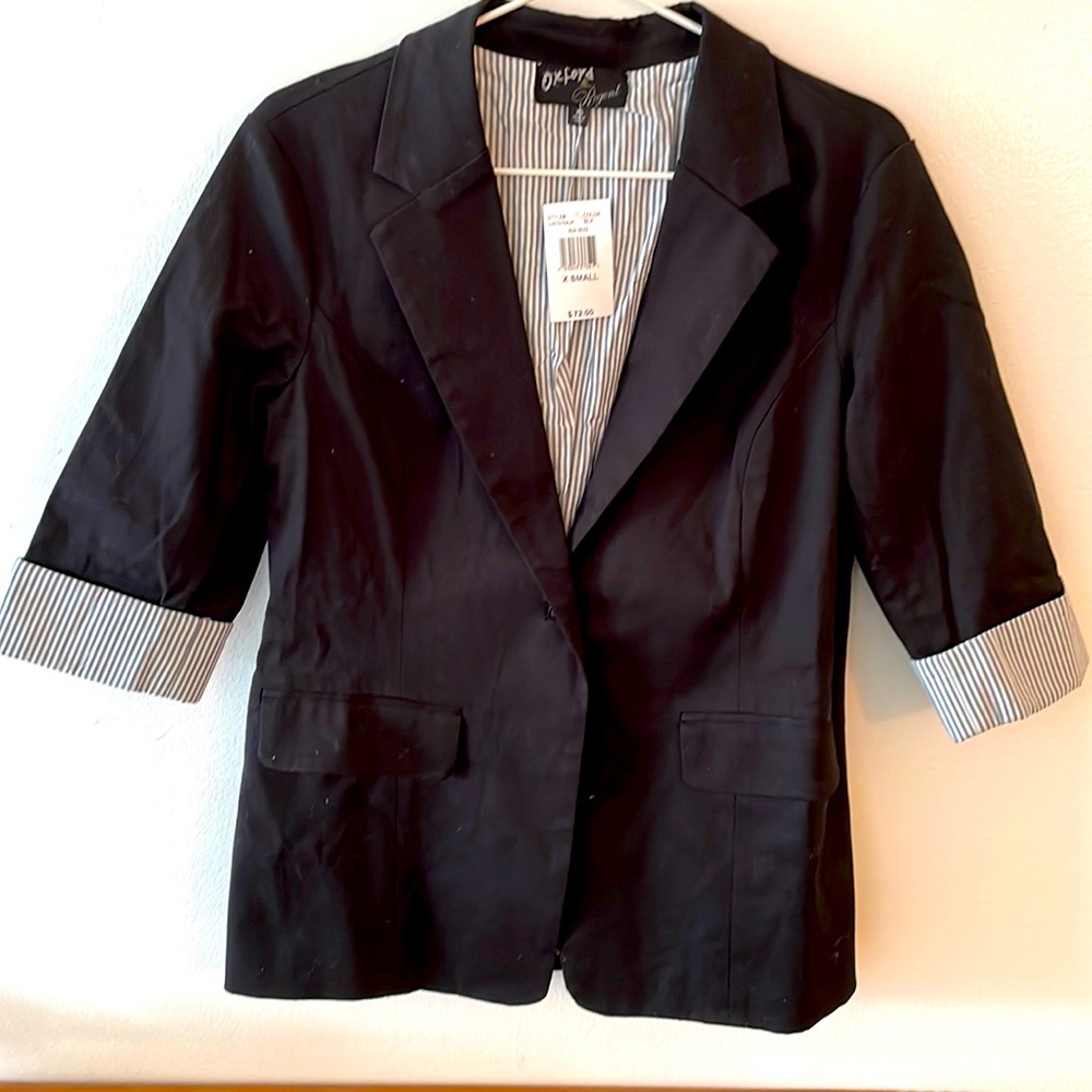 NWT Black Blazer size X Small